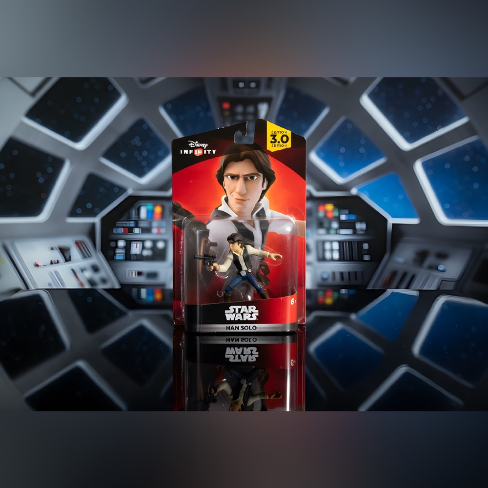 Disney Infinity 3.0 Edition Star Wars Han Solo Figure FACTORY SEALED MINT